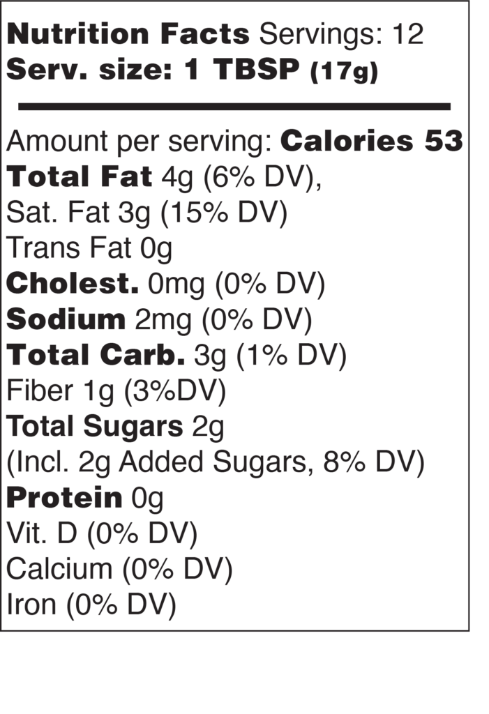 Glow Nutrition Facts